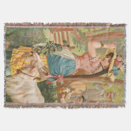 White Bock (1889) by Henry Jerome Schile スローブランケット