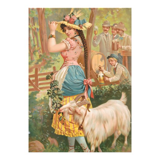 White Bock (1889) by Henry Jerome Schile フォトプリント (正面)