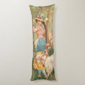 White Bock (1889) by Henry Jerome Schile ボディピロー (裏面 (縦))