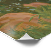 White Bock (1889) by Henry Jerome Schile ポスター (コーナー)