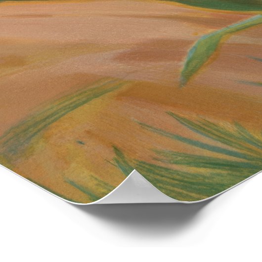 White Bock (1889) by Henry Jerome Schile ポスター (角)