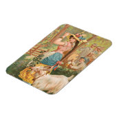 White Bock (1889) by Henry Jerome Schile マグネット (左側)