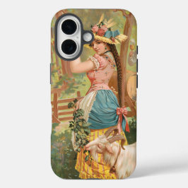 White Bock (1889) by Henry Jerome Schile iPhone 16ケース