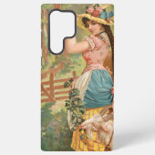 White Bock (1889) by Henry Jerome Schile Samsung Galaxyケース (裏面)