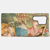 White Bock (1889) by Henry Jerome Schile Samsung Galaxyケース (裏面横)