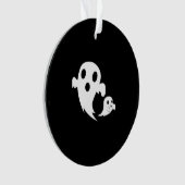 White Boo  オーナメント (正面)