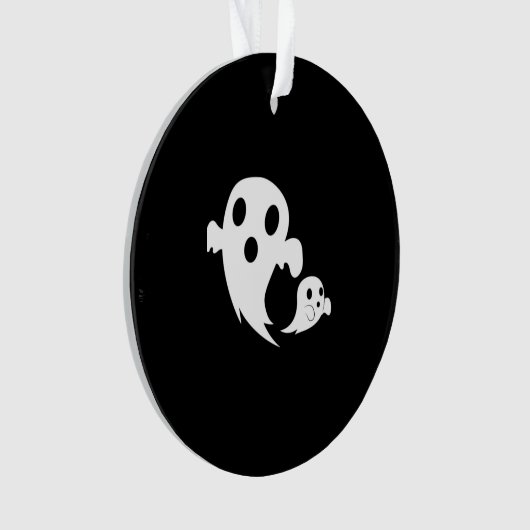 White Boo オーナメント (正面)
