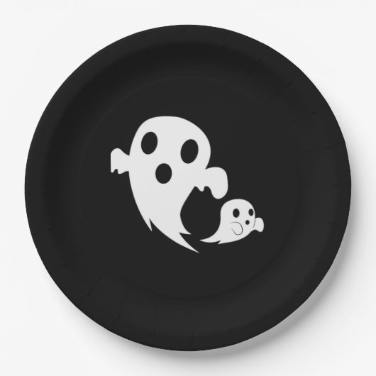 White Boo ペーパープレート (正面)