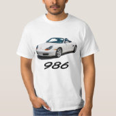 White Boxster 986 T-Shirt Tシャツ (正面)