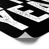 White Boy Of The Year Funny T ポスター (角)