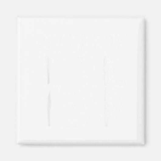 White Boy Of The Year Funny T  マグネット (正面)