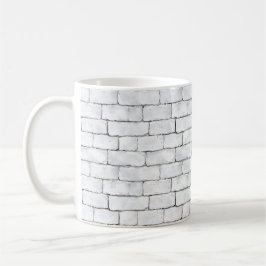 White Bricks コーヒーマグカップ