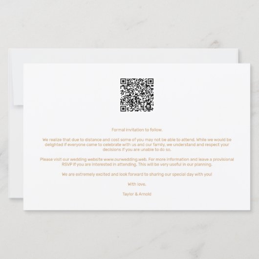 White Budget Fancy Minimalist Branches 2 Photos (裏面)