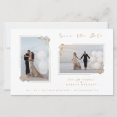 White Budget Fancy Minimalist Branches 2 Photos (正面)