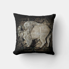 "White Buffalo" original art クッション