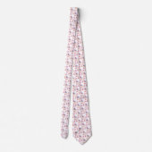 White Butterflies Neck Tie ネクタイ (裏面)