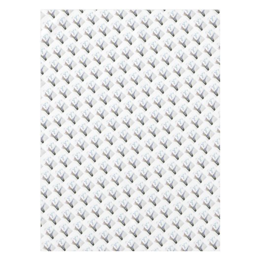 WHITE CALLA LILIES テーブルクロス (正面)