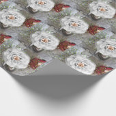 White Camelia ラッピングペーパー (角)