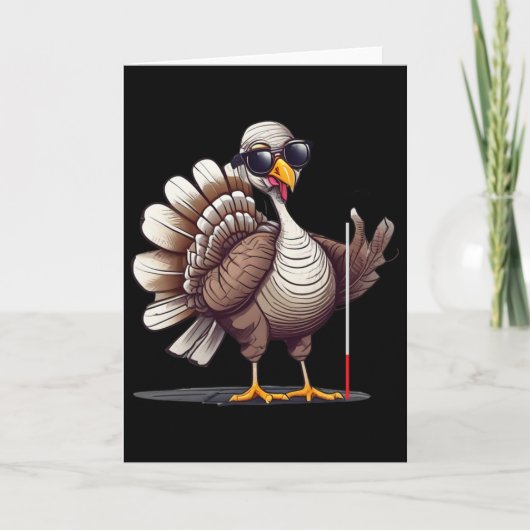 White Cane Awareness Thanksgiving Coms Orientation カード (正面)