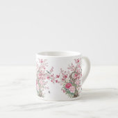 white ceramic mug エスプレッソカップ (正面右)