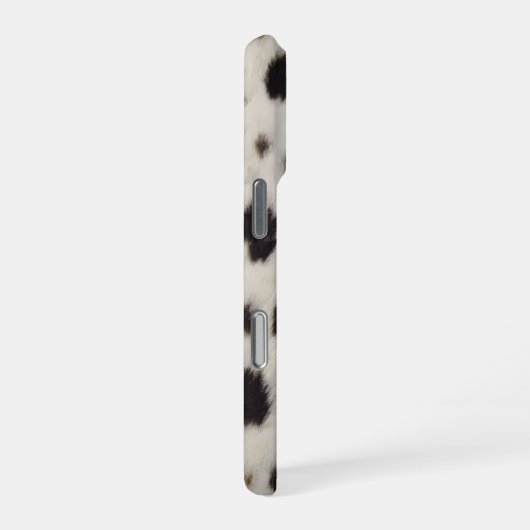 white cheetah iPhone 16 Pro Max Case iPhoneケース (右側面)