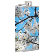 White Cherry Blossom Flask フラスク (右)