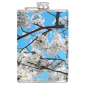White Cherry Blossom Flask フラスク (正面)