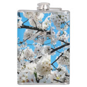 White Cherry Blossom Flask フラスク (裏面)
