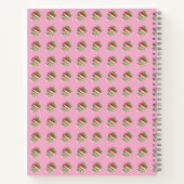 White Chocolate-Covered Spiral Notebook ノートブック (裏面)