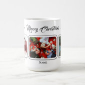 White Christmas Family Mug コーヒーマグカップ (中央)