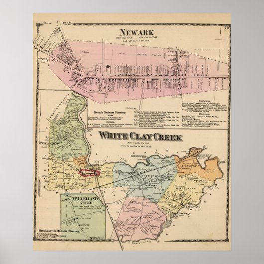 White Clay Creek, Newark ポスター (正面)