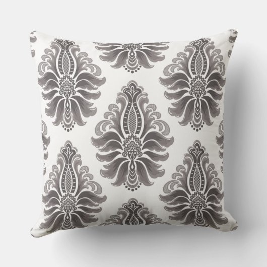 White colour pillow design  クッション (裏面)