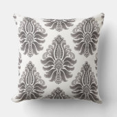 White colour pillow design  クッション (正面)