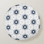 White colour  Round Pillow ラウンドクッション (裏面)