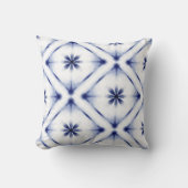 White colourful pillow design  クッション (正面)