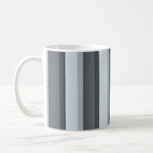 White concrete pavement コーヒーマグカップ (左)