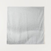 White cotton texture fabric タペストリー (正面)