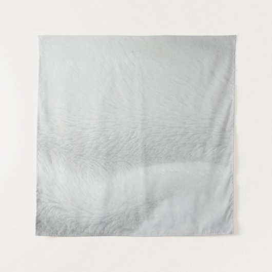 White cotton texture fabric タペストリー (正面)