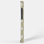 White Daisies Pattern Custom Background Samsung Galaxyケース (右側面)