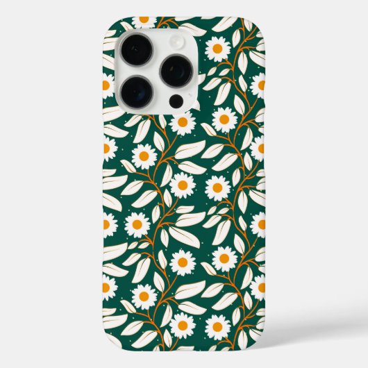 White daisies with bright yellow centers Case-Mate iPhoneケース (裏面)