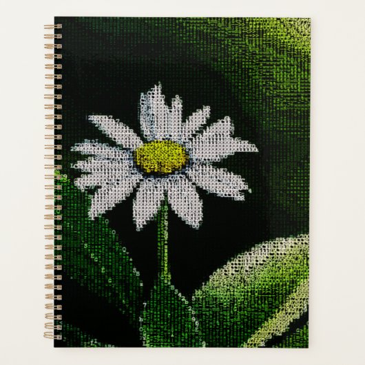 WHITE DAISY プランナー手帳 (正面)