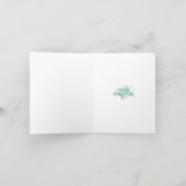 White deer 2Folded Holiday Card シーズンカード (内部)