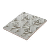 White Diamond Mid Century Modern  タイル (側面)