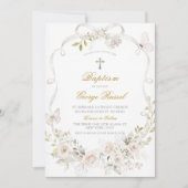White Dove Baptism Invitation 招待状 (正面)