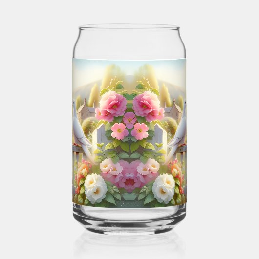 White Doves Cottage Garden ガラス缶 (左)