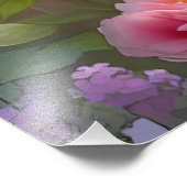 White Doves Cottage Garden フォトプリント (角)