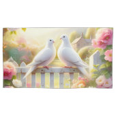 White Doves Cottage Garden 枕カバー (正面)