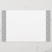 White Edged Signature Pattern 便箋 (正面)
