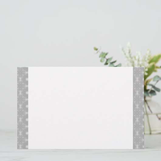 White Edged Signature Pattern 便箋 (スタンド正面)