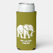 White Elephant Gag Gift スリム缶クーラー (Seltzer裏面)